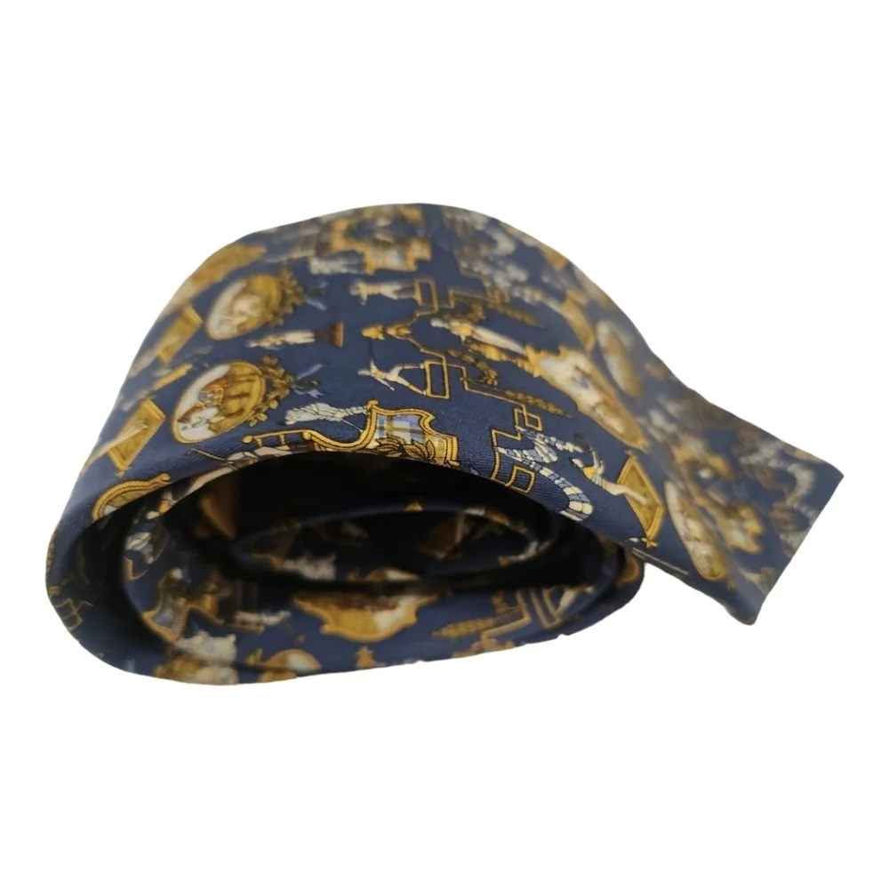 Ferragamo silk‎ tie New
